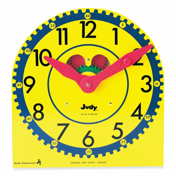 Carson Dellosa Large Judy Clock, Ages 5 to 9 0768223199